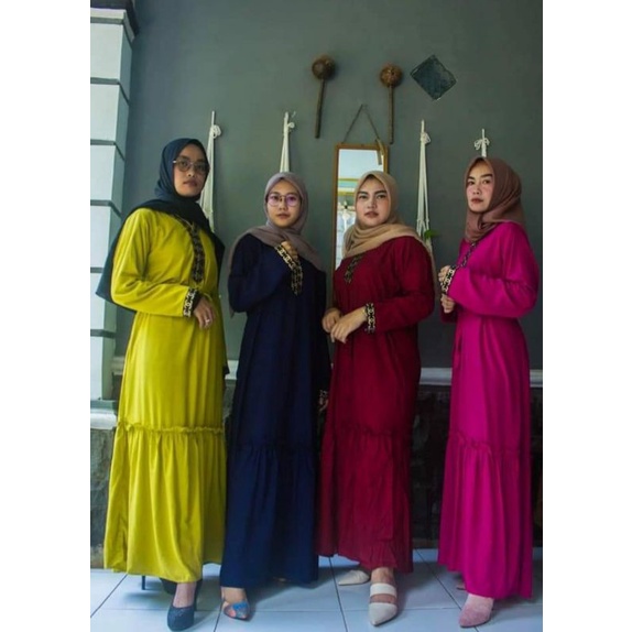 Gamis Polos Rayon / Home Dress Busui