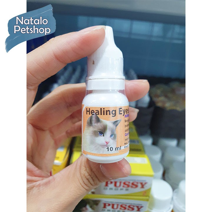 Healing Eyes 10ml / Obat Mata Kucing Akut Parah Heal Eye