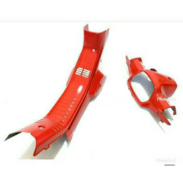 Batok/totok belakang + legshil/dek tengah grand (merah /hijau tosca)