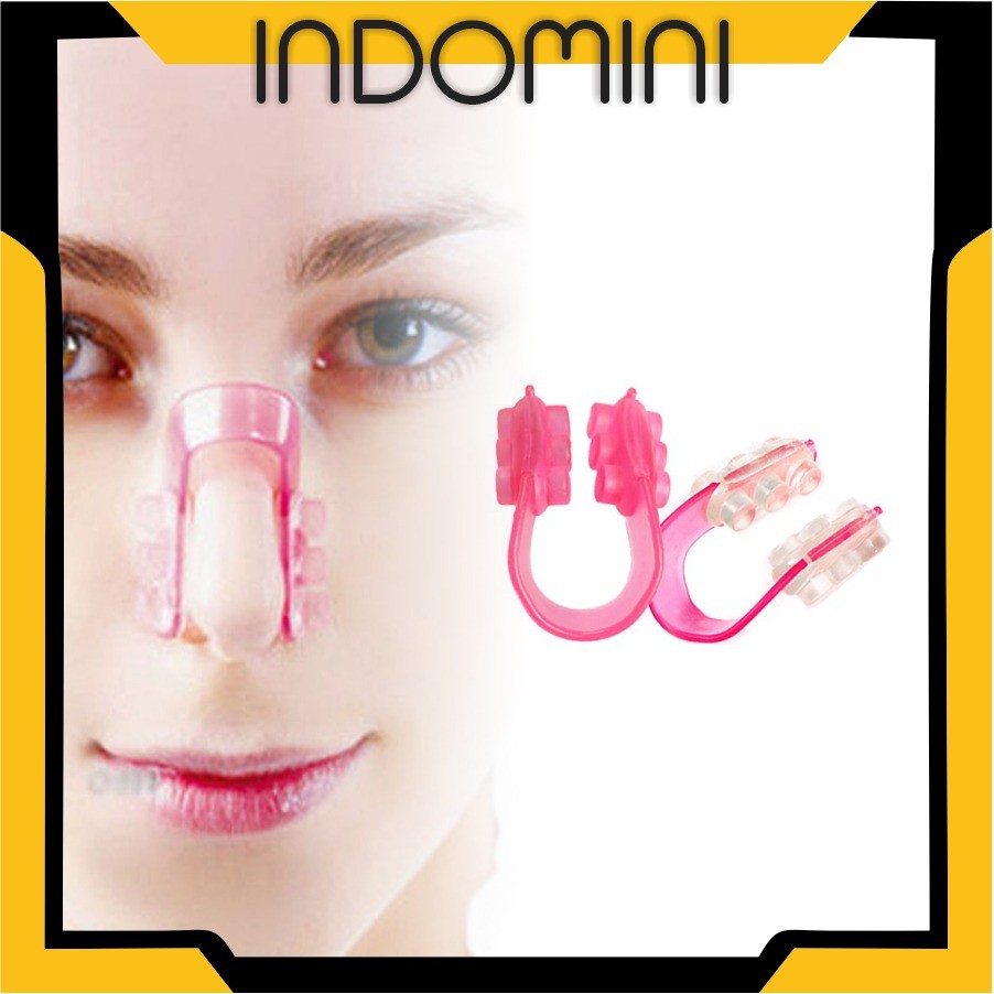 INDOMINI R113 PENJEPIT HIDUNG SILIKON MEMBENTUK PEMANCUNG NOSE SHAPER MURAH KOREA MAKE UP IMPORT COD