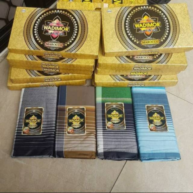 Sarung Wadimor Marocco Motif Original