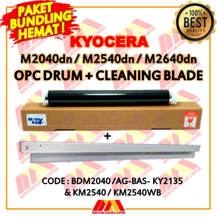 

Exclusive Paket Opc Drum Cleaning Blade Kyocera M2040Dn M2540Dn M2640Dn Hemat