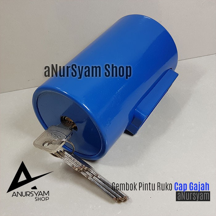 SALE Gembok Ruko Anti Maling / Gembok Pintu Ruko Bulat Besar