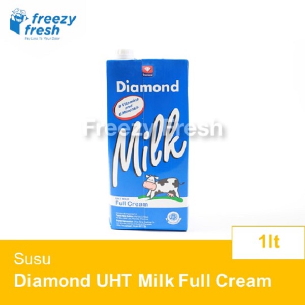 

Diamond UHT Susu FUll Cream (1 Lt)