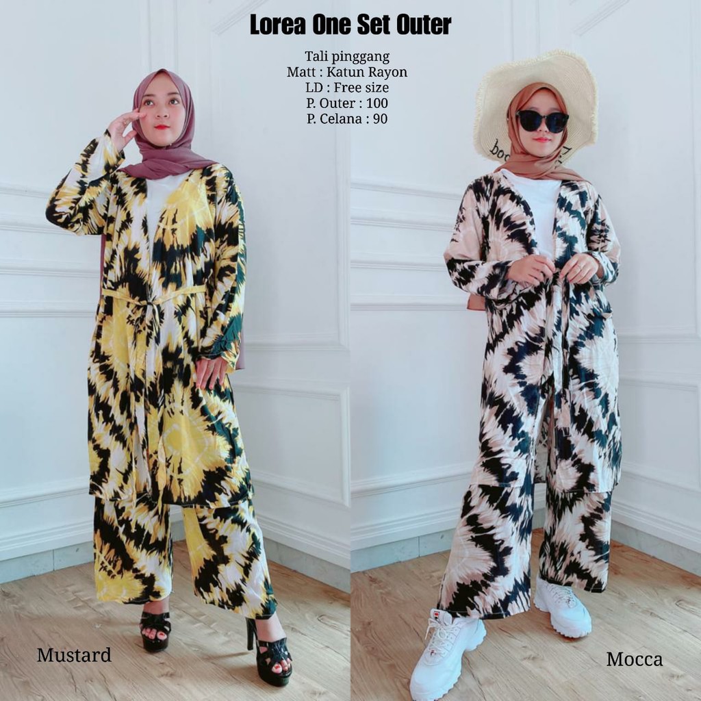 One Set Outer Rayon Patrys Ariana Lorea