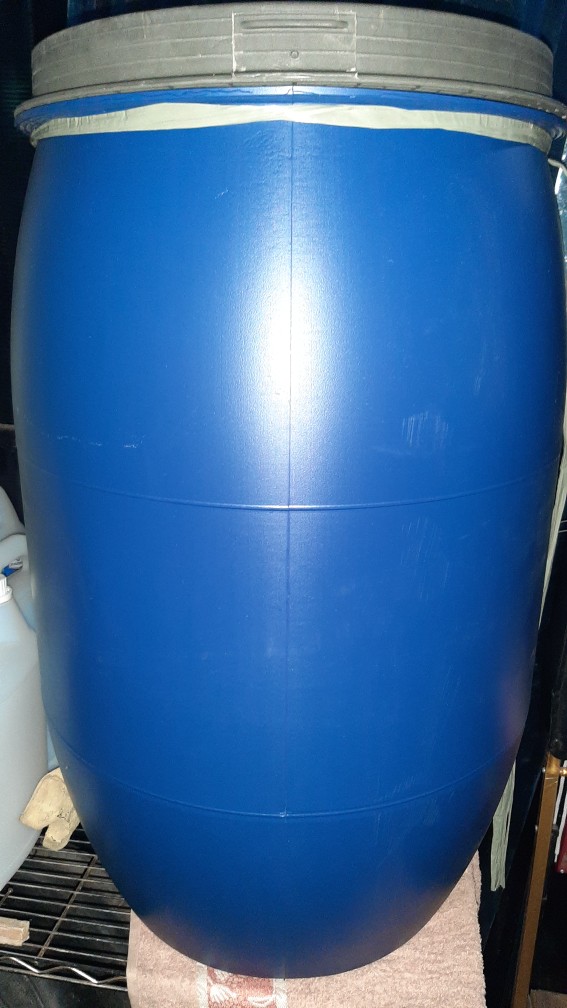 Drum Plastik / Tong Sampah (bisa Pakai Kran) 60liter/120liter/80liter