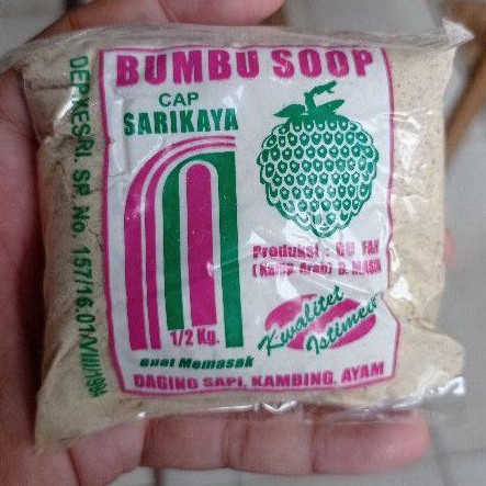 

Bumbu Sop Cap Sarikaya 50gr