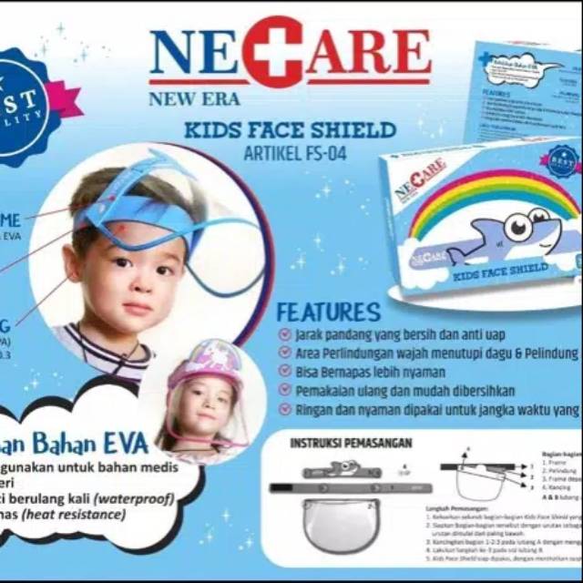 Face Shield Anak NeCare (New Era)