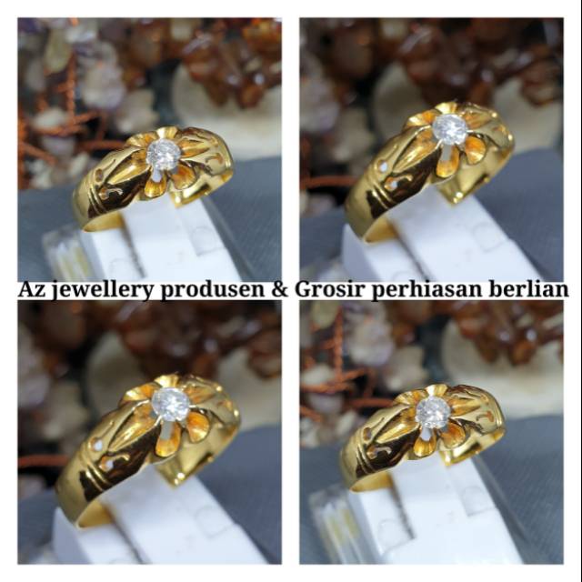 cincin emas berlian banjar