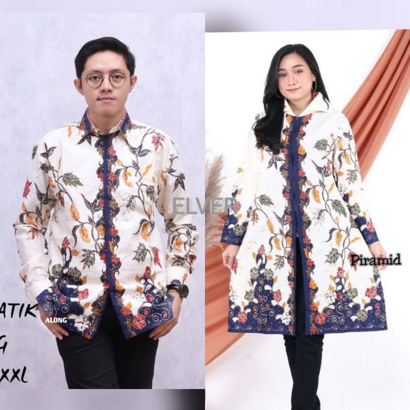 COUPLE ATASAN BATIK NGLAMBOR WHITEBOR MODERN