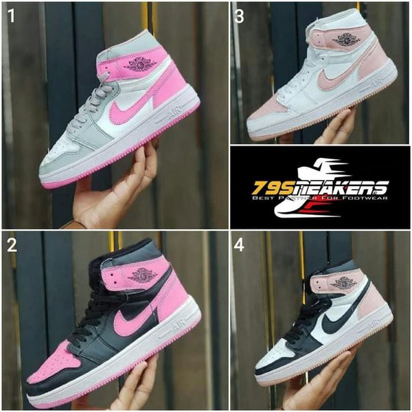 Sepatu Sneakers Wanita Nike Air Jordan Retro Premium Original Murah