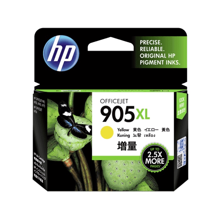 Tinta HP 905 XL Yellow Original Cartridge - T6M13AA