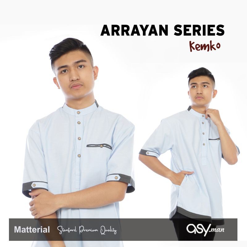 MURAH  Kemeja Koko Pria - Kemko Arrayan Series by Asyman