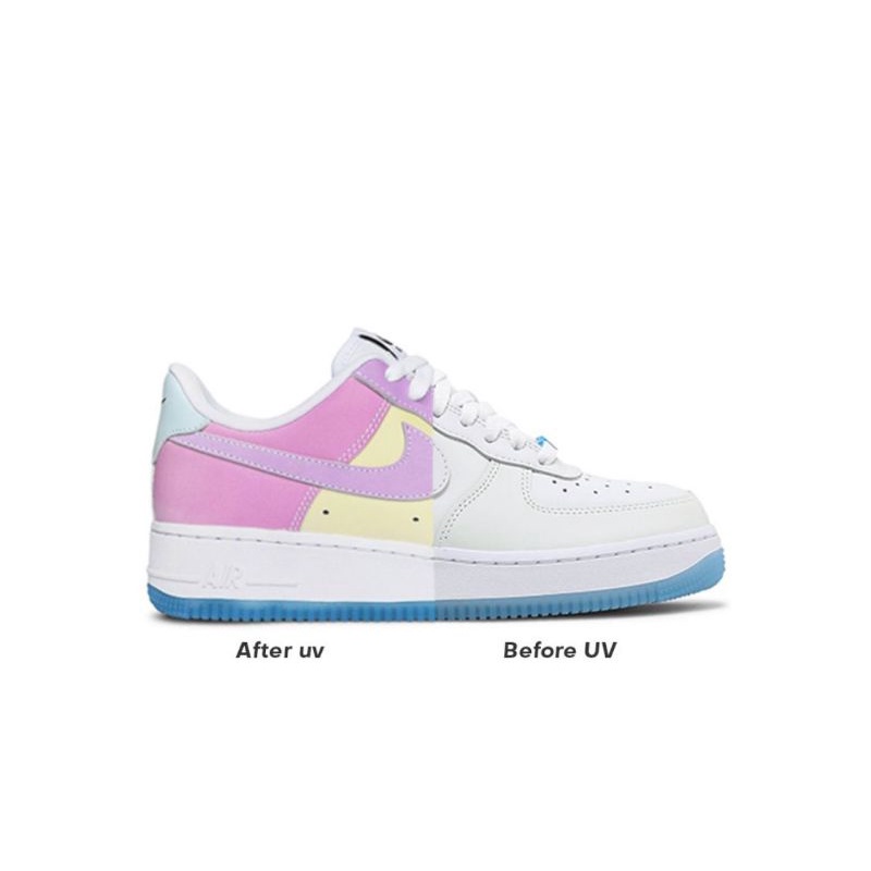 NIKE AIR FORCE 1 LOW UV REACKTIVE AUTHENTIC 100%