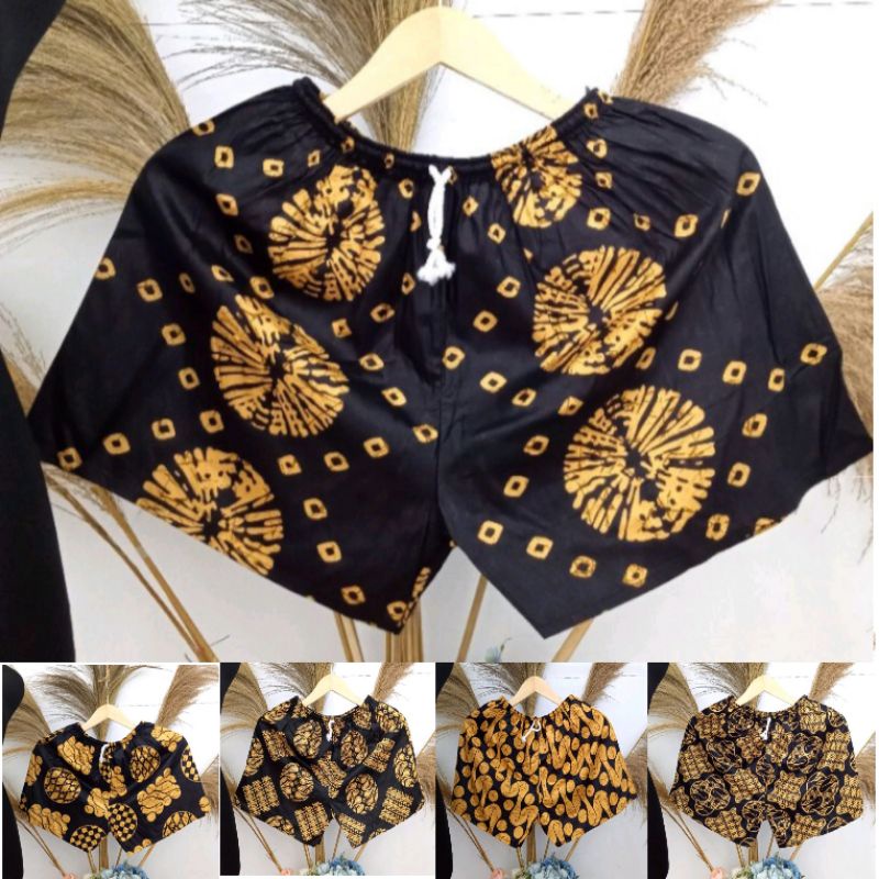 hot pants celana pendek batik dewasa