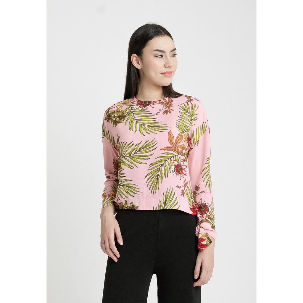  NYLA Elena Top Pink Shopee Indonesia