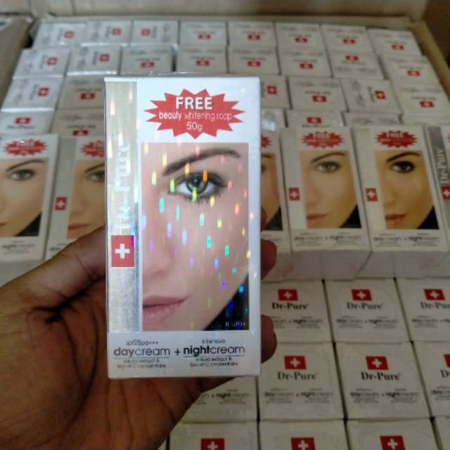 (BISA COD) DR PURE cream set original BPOM