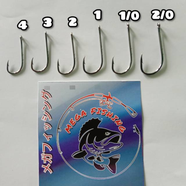 Mata kail leher panjang material Carbon