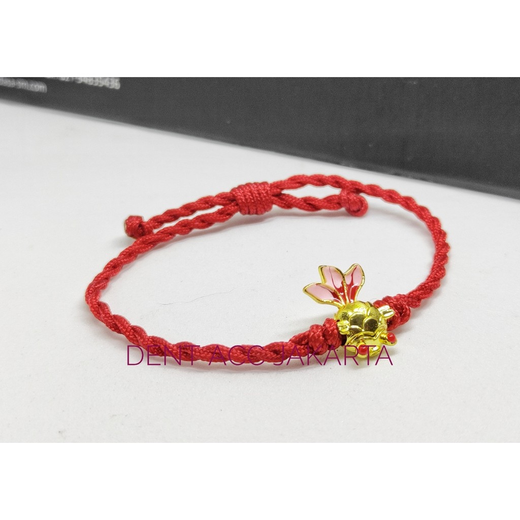 GELANG IKAN KOI/GELANG TALI MERAH/GELANG KOI/GELANG KEBERUTUNGAN