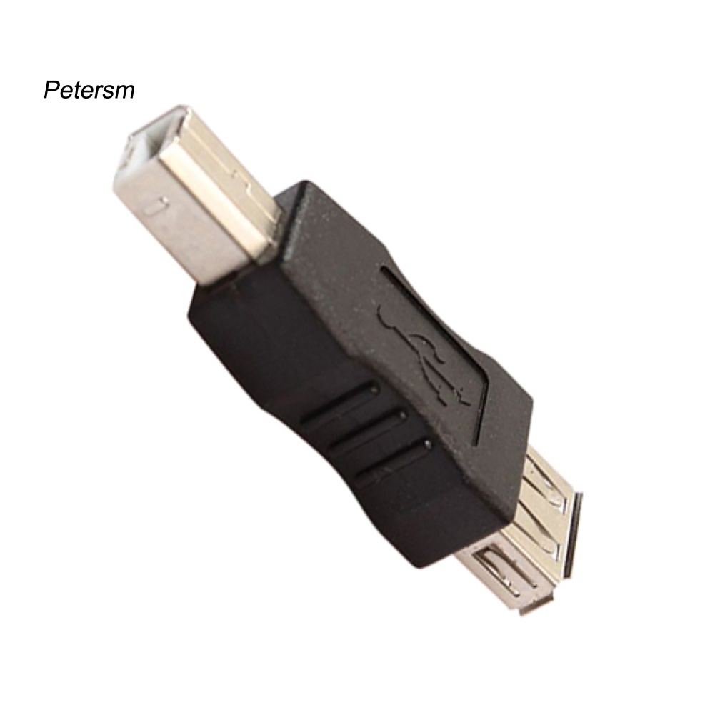 Adapter Konektor Konverter Mini Usb Tipe A Female Ke Usb Tipe B Male Warna Hitam