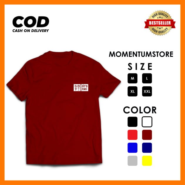 KAOS UNIQLO LOGO DADA TSHIRT UNIQLO BEST SELLER KAOS DISTRO PRIA KAOS PRIA TERLARIS KAOS CEWEK COWOK-6