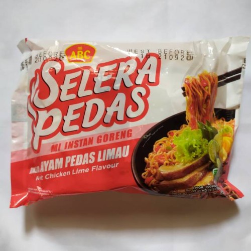 

Mi abc selera pedas 85g
