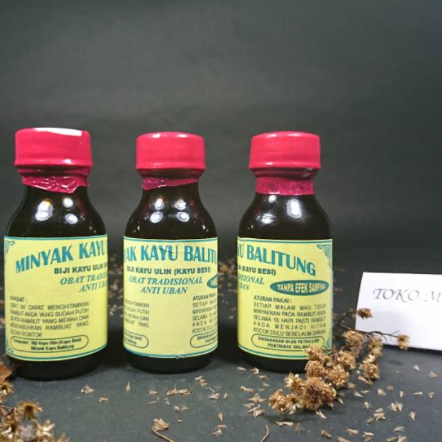 Minyak kayu Balitung mix Buah Ulin OriginL