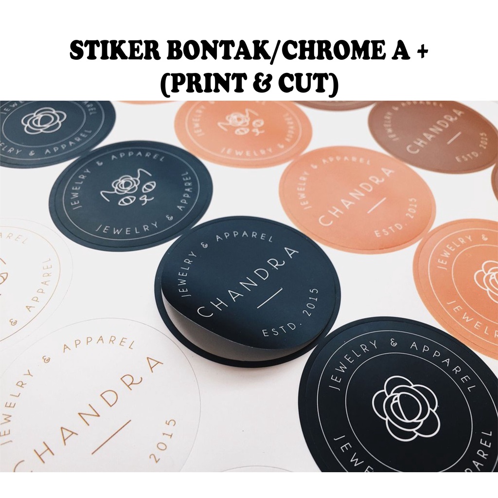 

Cetak Stiker Chromo A3+ / Cetak Stiker Bontak A3+ (PRINT & CUT)