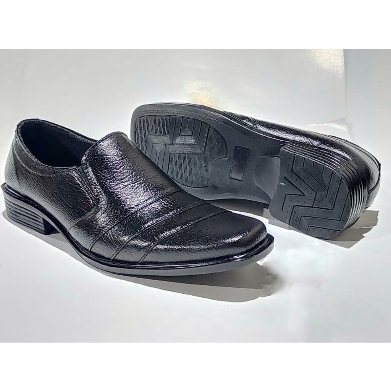 SEPATU PANTOFEL PRIA HITAM 04/SEPATU KANTOR
