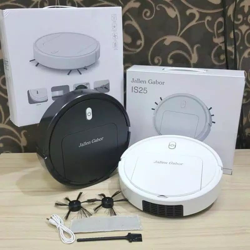 Grosir Bukittinggi Jallen Gabor Robot Sapu IS25 / Robot Vacuum