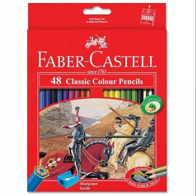 

RB Pensil Warna Classic Faber Castell 48 Warna