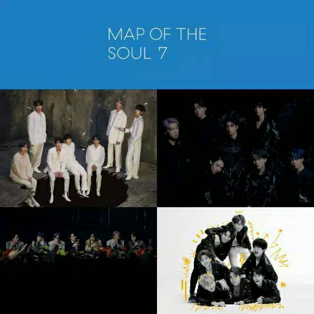 Album BTS map of the soul 7