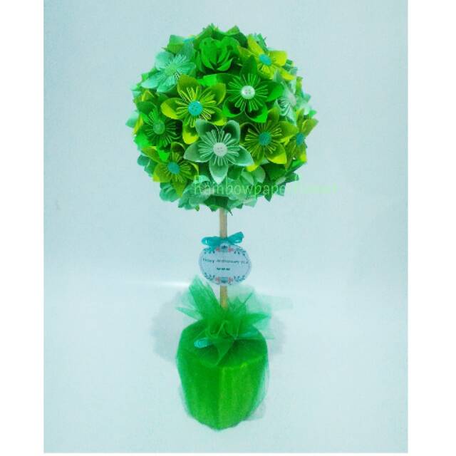 

Flower tree mix hijau