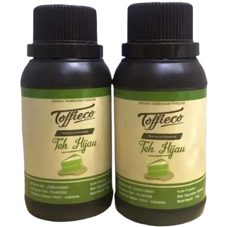 

Toffieco Teh Hijau 100gr Perisa & Pewarna Greentea Bahan Tambahan Pangan
