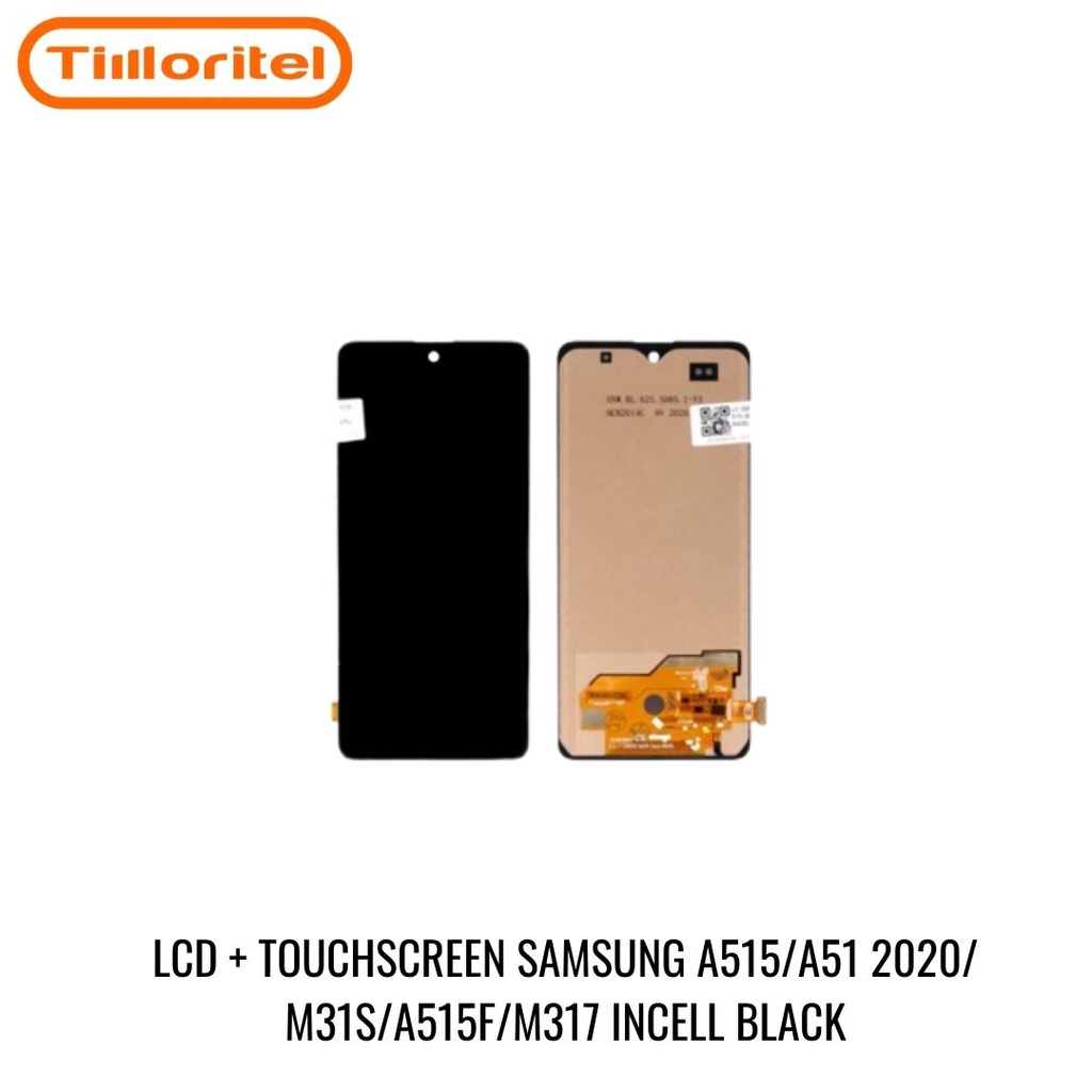 LCD TOUCHSCREEN SAMSUNG A515/A51 2020/M31S/A515F/M317 INCELL BLACK