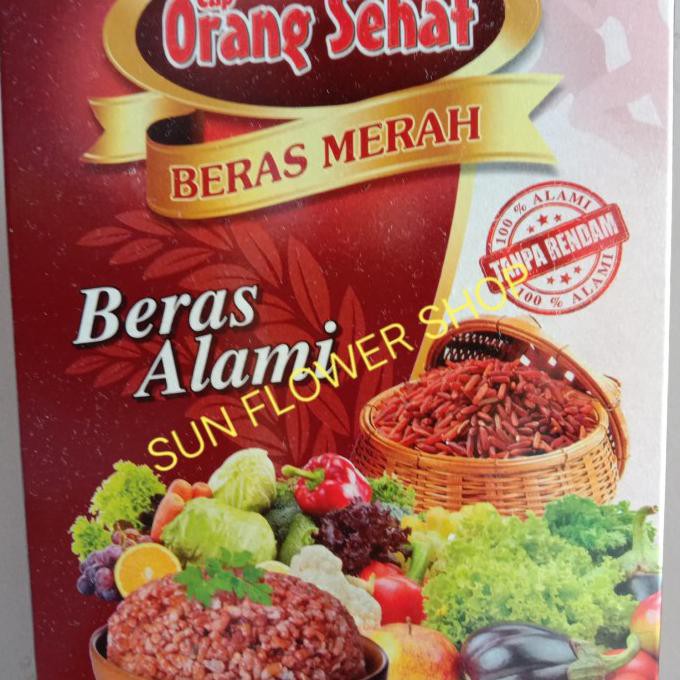 

Ready Stok BERAS MERAH ORGANIK CAP ORANG SEHAT 2KG Terlaris