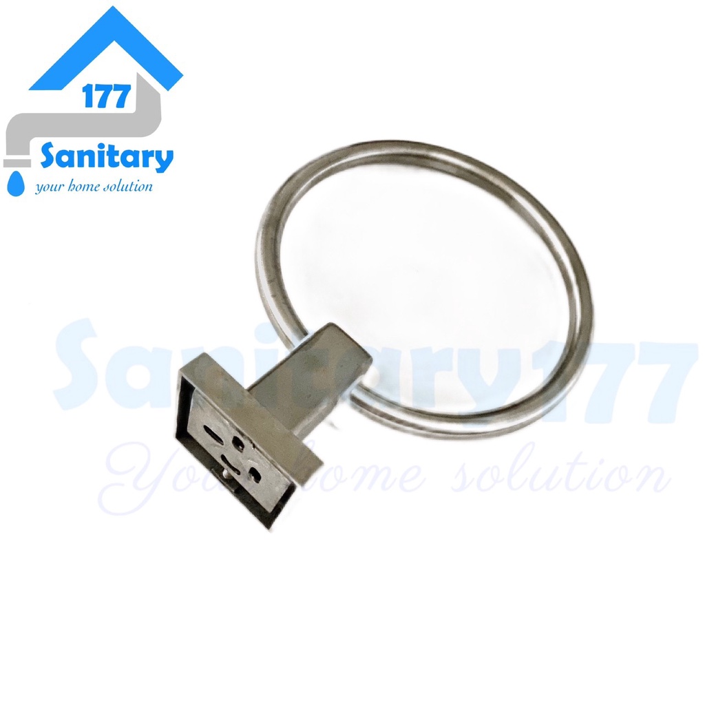Towel ring stainless sus304 kotak minimalis 30304- gantungan lap hanger hook holder rak ring handuk stenlis