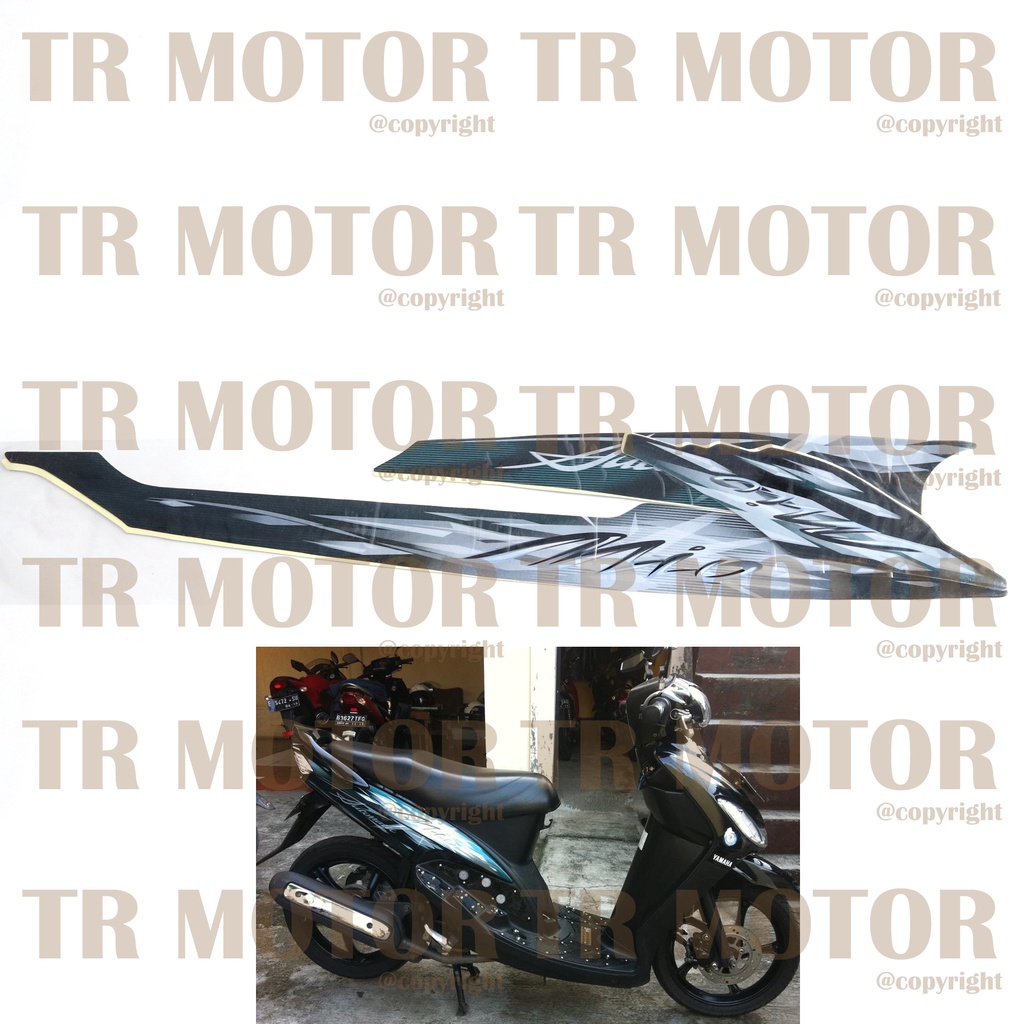 Stiker Motor Mio 2009 Sticker Striping Lis Full Set Motor