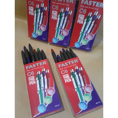 

Dijual Ballpen Faster C6 edisi grosir