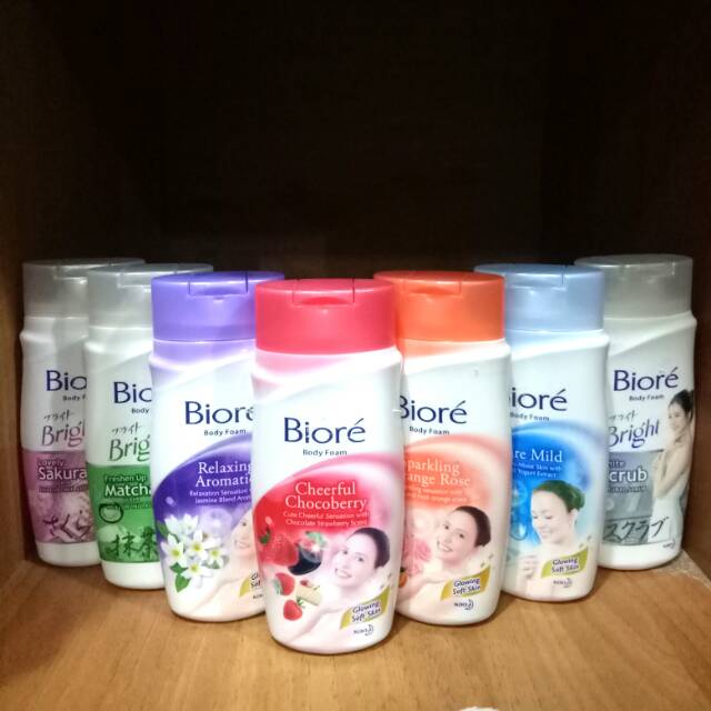 Biore body foam botol 100ml