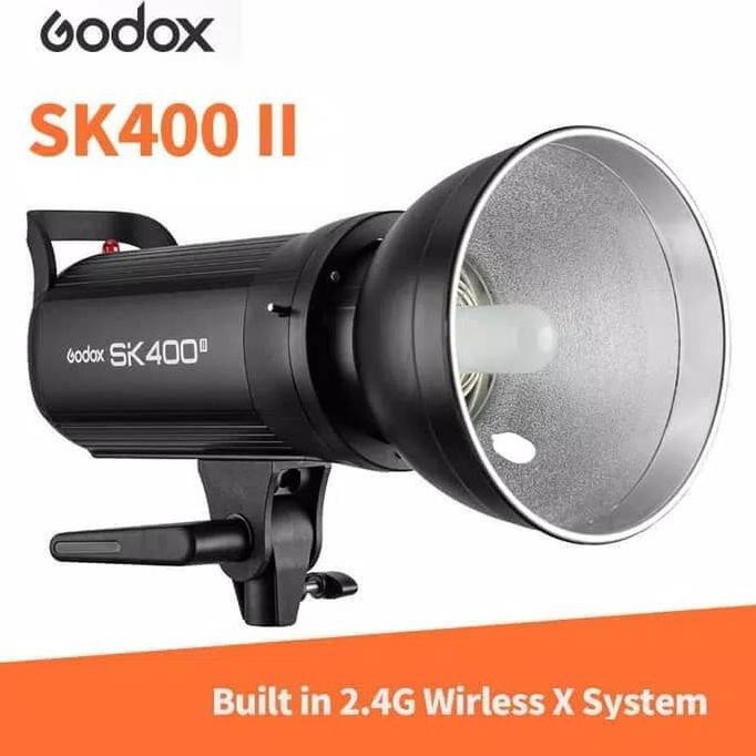 TERLARIS-PRODUK LAMPU GODOX SK 400 MARK II VERSI 2 V2 FLASH STUDIO EQUIPMENT LIGHTING