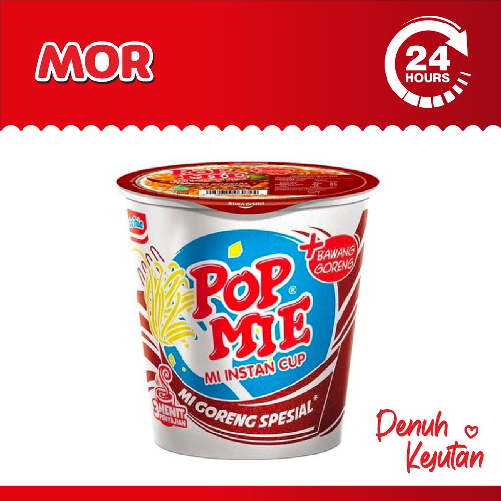 

POP MIE Mi Goreng Spesial Instan Cup 80 gr