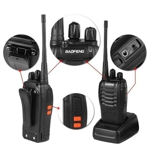 BAOFENG BF-888s - Single UHF Radio Walkie Talkie - Set Isi 2pcs