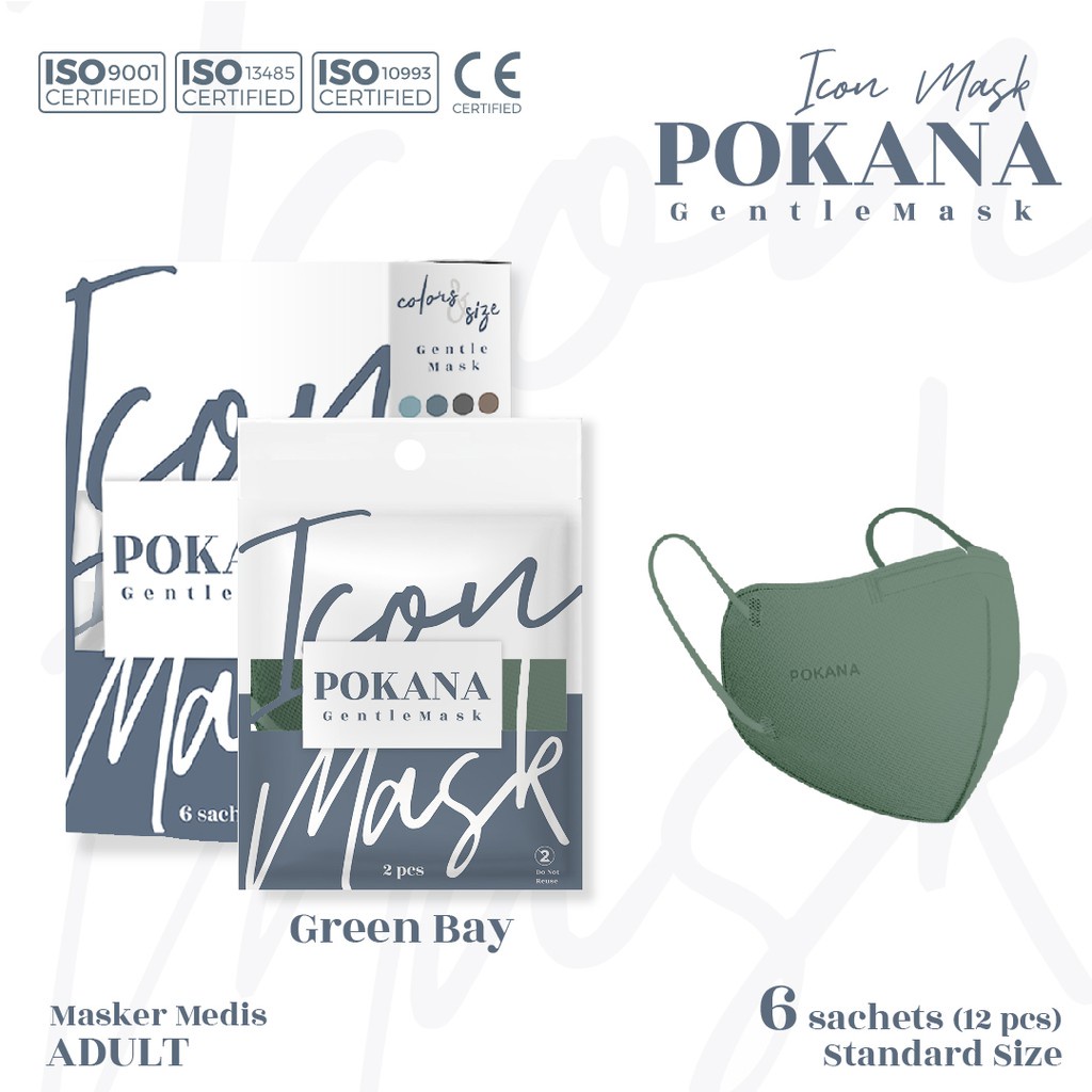 Pokana Icon (Gentle Mask) 4ply Medical Mask