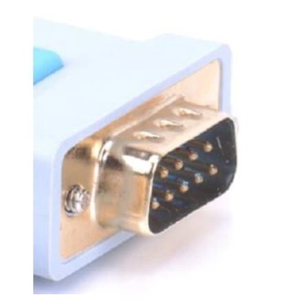 Cable lan rj45 to serial rs232 db9 female NB 1.8m for cisco console - Kabel konsol rj-45 to rs-232 9 pin 1.8 meter