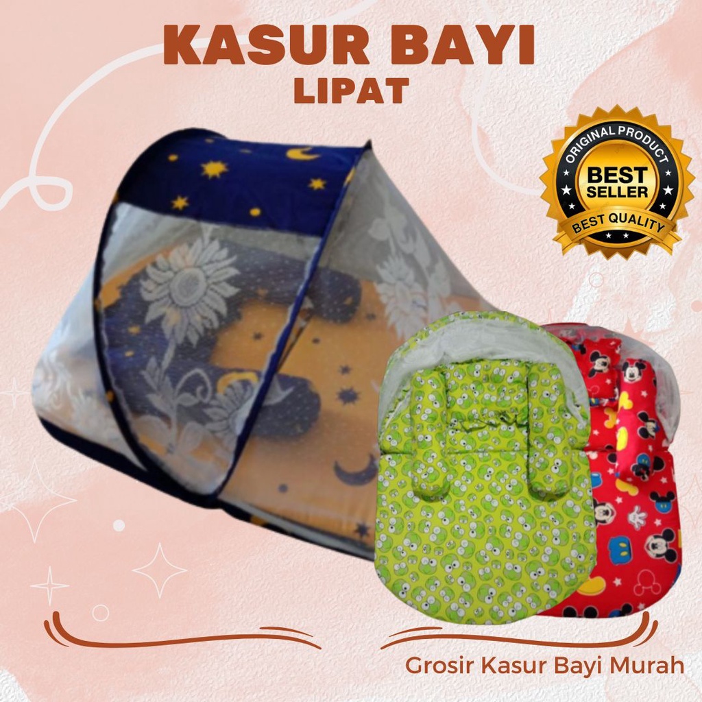 kasur bayi lipat karakter