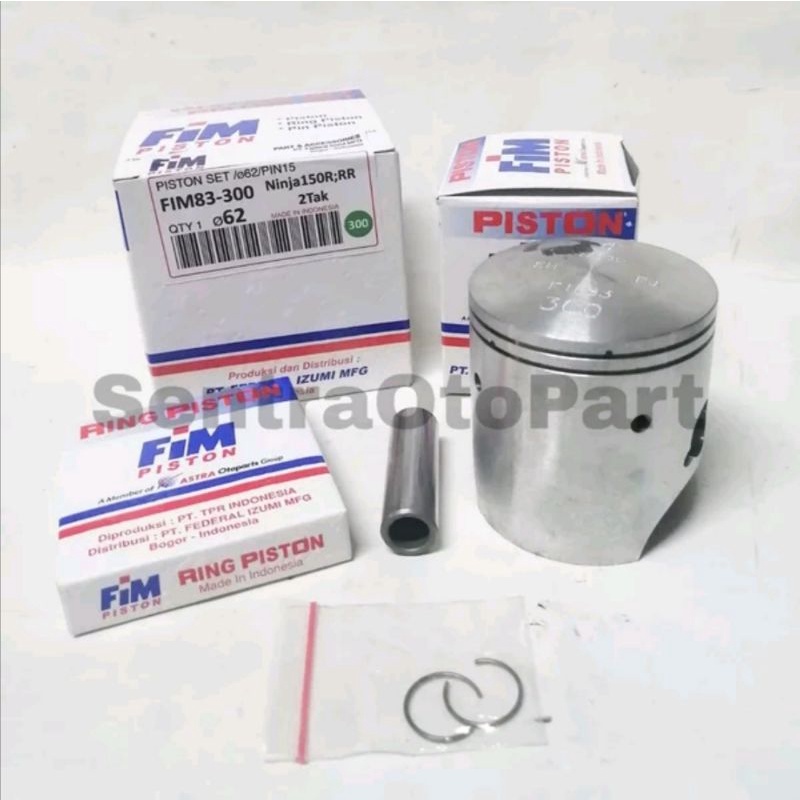 Piston seher kit ninja r ninja rr oversize 300 fim