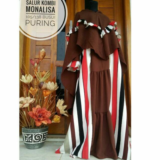 SET GAMIS SYAR'I + KHIMAR