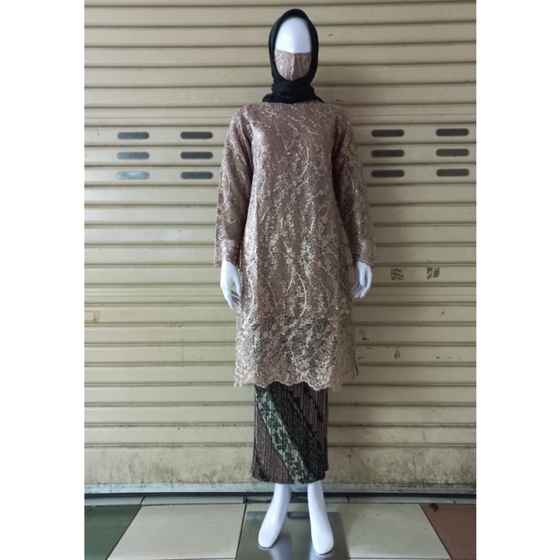 Setelan kebaya tulle spider kartini jumbo | Kebaya modern | Kebaya Favorite | Kebaya remaja | Outfit baju cantik