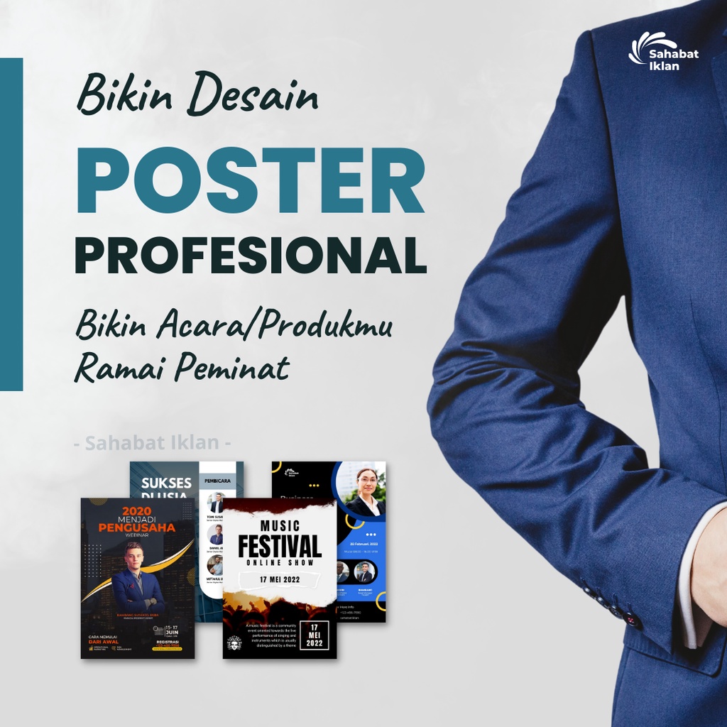 Jasa Desain Poster Profesional Untuk Promosi Online &amp; Offline